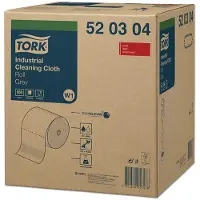 Tork Industriaftøring rulle, , W1 Airlaid Industri, grå 428mm x 361.00m, æske a 950 ark FSC Mix Credi