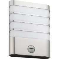 Philips myGarden Raccoon-vegglampe, 4 W, Vegglys, Rustfritt stål, Metall, IP44, Terrasse, Hage, II