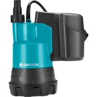 Gardena Dränkbar pump för rent vatten 2000/2 Li-18