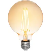Airam LED-pære E27 G95 dimmbar 2200K 360 lumen