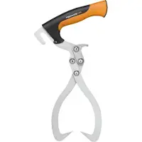 Fiskars WoodXpert løftesaks M / tømmerklo med enhåndsgrep / løfteverktøy til ved og tømmer