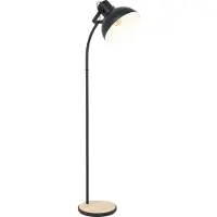 Eglo LUBENHAM gulvlampe E27 H1600 sort