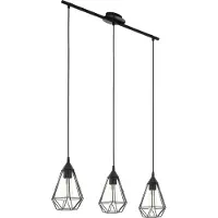 Eglo Tarbes - pendellampe i vintagedesign, 3 lyskilder