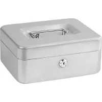 Burg wachter 5020 light grey Pengekasse (B x H x T) 200 x 90 x 160 mm Lysegrå