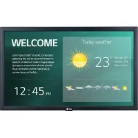 LG 22SM3G-B - 22 Diagonalklasse (21.5 synlig) - SM3G Series LED-bakgrunnsbelyst LCD-skjerm - intelligent skilting med Integrated Pro:Idiom - 1080p 1920 x 1080 - svart