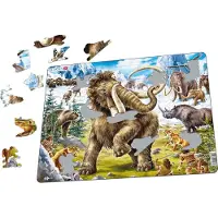 Larsen Puslespill Mammut - 64 brikker, Maxi (36.5x28.5 cm) 2D Puslespill