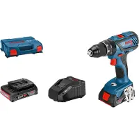 Bosch Powertools Bosch Professional batteridrevet slagbormaskin GSB 18V-28 18V 2x2.0 Ah GAL 18V-20, twist
