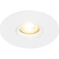 QAZQA Smart downlight hvit inkl. Wifi GU10 50mm - Buco