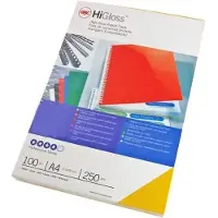 GBC Innbindingsomslag A4 2xHiGlossHvi100