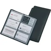 Alassio Jüscha 41006, Lær, Sort, A4, Visittkort, Papir, Spenne-åpningsmekanisme på midten, 360 mm