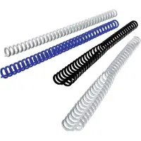 GBC ClickBind - 12 mm - 34 ringer - A4 (210 x 297 mm) - 95 ark - svart - 50 stk klikkrygg
