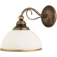 Jupiter Vegglampe Casale med glasskjer