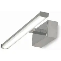 FABAS LUCE LED-vegglampe Nala, krom, bredde 30 cm
