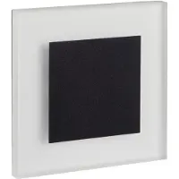Kanlux S.A. Kanlux trappebelysning LED 0,8W 12V APUS LED B-NW sort 14lm 4000K 26538