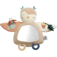 Sebra Aktivitetsspeil - Blinky the Owl - Maple Beige - - OneSize - Aktivitetsleker
