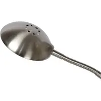 Lucide LED-gulvlampe ZENITH, krom, 2 lyskilder. Høyde 180 cm, metall, dimbar