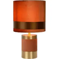 Lucide Bordlampe Extravaganza Frizzle, brun/gull