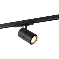 QAZQA Moderne dimmbar 3-faset skinnespot svart inkl. LED 3000K - Ruler 38