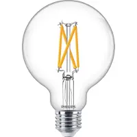 Philips MASTER Value LED Standard DimTone 5,9W (60W) E27 927 G93 Klar Glas