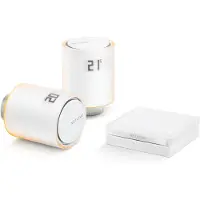 Netatmo Smart Radiator Valves - Starter Pack - vannventil - trådløs - 802.11b/g/n - 2.4 Ghz