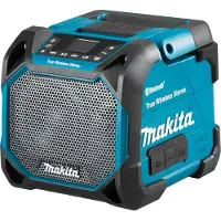 Makita DMR203 - Høyttaler - for bærbar bruk - trådløs - Bluetooth - 10 watt - toveis