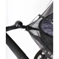 Easygrow Myggnetting For tvillinger/-Sportsvogn - Svart - - OneSize - Myggnetting