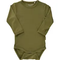 Minymo Body I/e - Bambus - Tørket Herbs - - 74 - Langermet Body