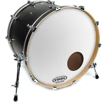 Evans EQ3 Smooth White Bass Drum Head 22