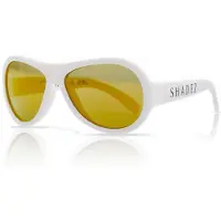 47 Brand SHADEZ Classic White Teeny barnesolbriller 7–15 år SHZ 12