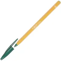 BIC Orange - Kulepenn - grønn - oljebasert blekk - 0.8 mm - fin (en pakke 20)