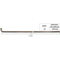 Sapim Leader Inox J-bend Eiker 100 Enheter