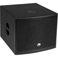 Omnitronic 11039050, 500 W, Aktiv subwoofer, 40 - 160 Hz, 103 dB, 30 cm, 30,5 cm (12)