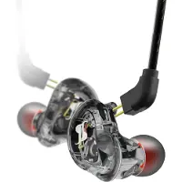 Stagg High-Resolution Sound-Isolating In-Ear Monitors Black