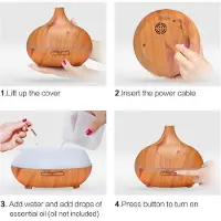 24hShop Aroma Luftfukter 550 ml