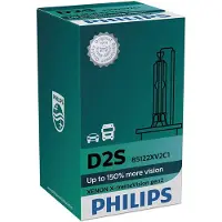Philips D2S X-tremeVision Xenon 35W 12V+ 50% - 1 stk.