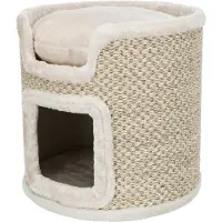 Trixie Ria Katte Tårn, 37 cm, beige