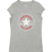 Converse T-skjorte - Grå m. Logo - - 13-15 år (158-170) - T-skjorte