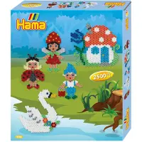 Hama Midi Perlesett - 2500 stk. - Alver - - OneSize - Perler