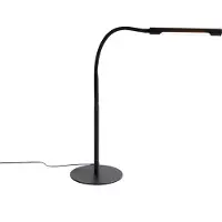 QAZQA Design bordlampe svart inkl. LED med berøringsdimming - Palka
