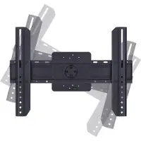 Multibrackets M Universal Digital Signage Wallmount Black 50 kg 63" 200 x 200 mm