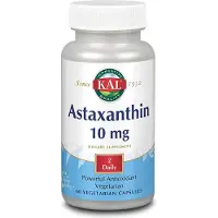 Kal Astaxanthin 10mg Antioxidant Kapsler 60 Enheter
