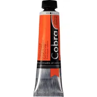 Cobra Artist Water-Mixable Oil Colour Tube Cadmium Orange 211