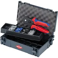 Knipex Press-sortimenter, for endehylser med plastkrage