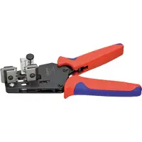 Knipex 12 12 11, Beskyttelses isolasjon, 449 g, Blå, Rød