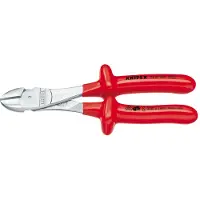 Knipex 74 07 250, Diagonal tang, Stål, Rød, 250 mm, 510 g