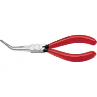 Knipex 31 21 160, Nesetang, 2,5 mm, 5,5 cm, Stål, Plast, Rød