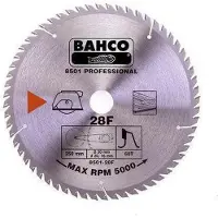 Bahco Sementert Karbidtippet Sirkelsagblad Med 60 Tenner Og Fin Tanning For Tre Materialer 250 Mm