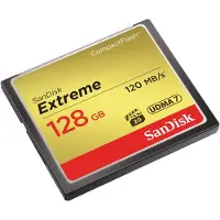 SanDisk Extreme - Flashminnekort - 128 GB - 567x - CompactFlash