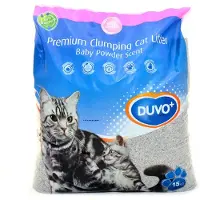 Duvo+ Żwirek dla kota Duvo+ Duvo+ Piasek Premium Silica Jabłko 5l