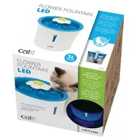 Catit Flower Fountain drikkefontene 3 L med LED nattlys